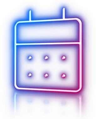 svetelna ikona - kalendár